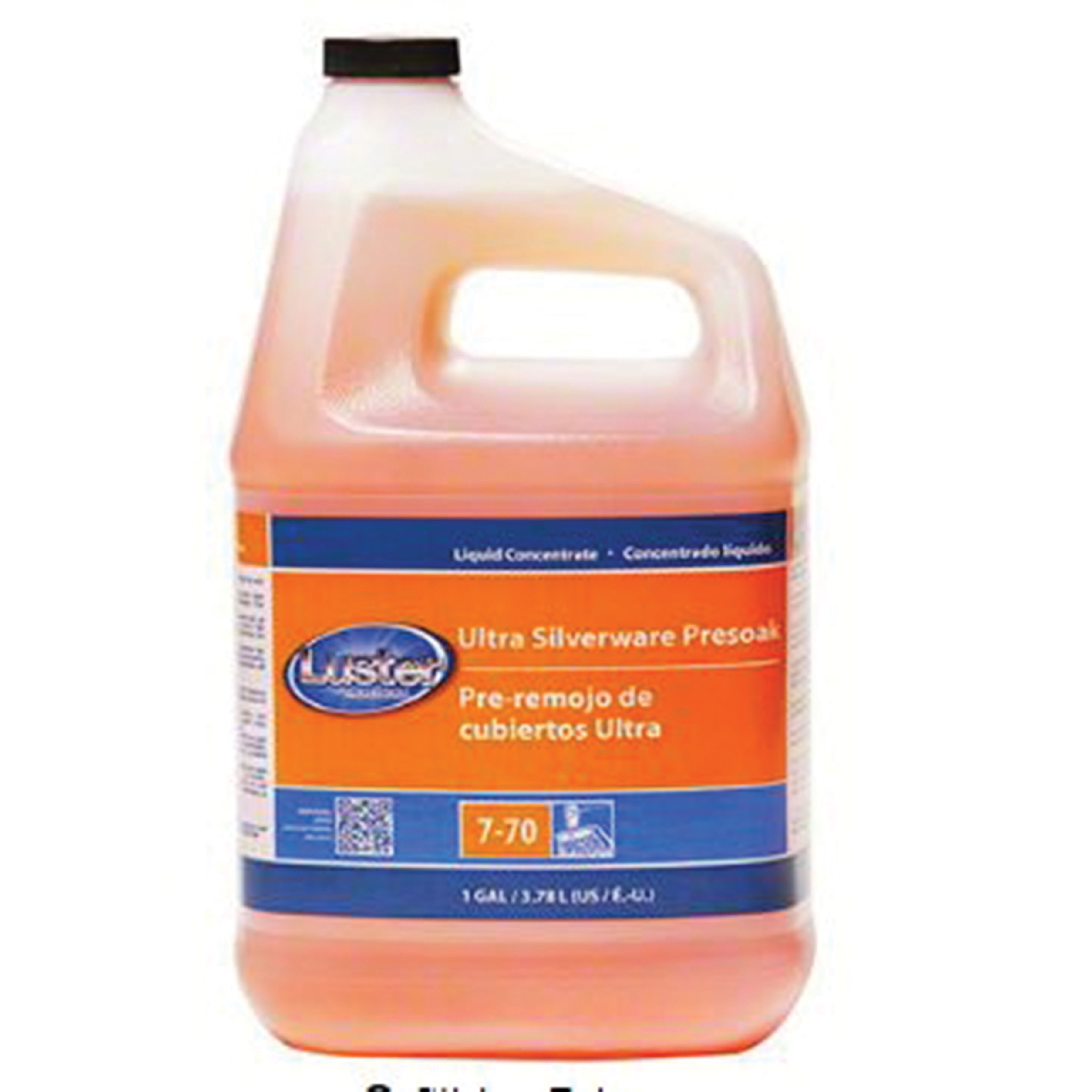 Luster Professional Orange Ultra Silverware Presoak Concentrate, 1 Gallon -- 2 Per Case