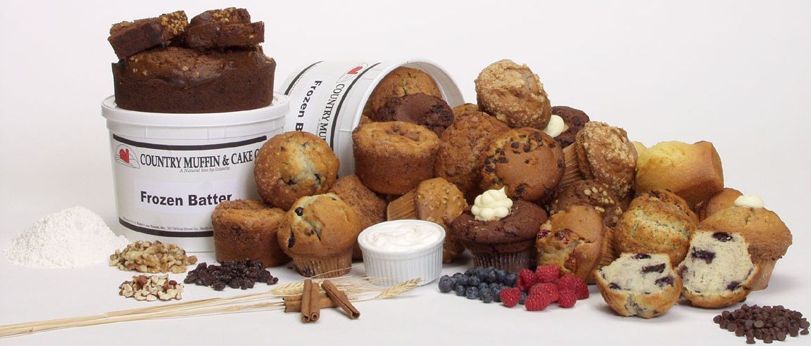 Country Muffin Blueberry Muffin Batter, 9 Pound -- 2 Per Case