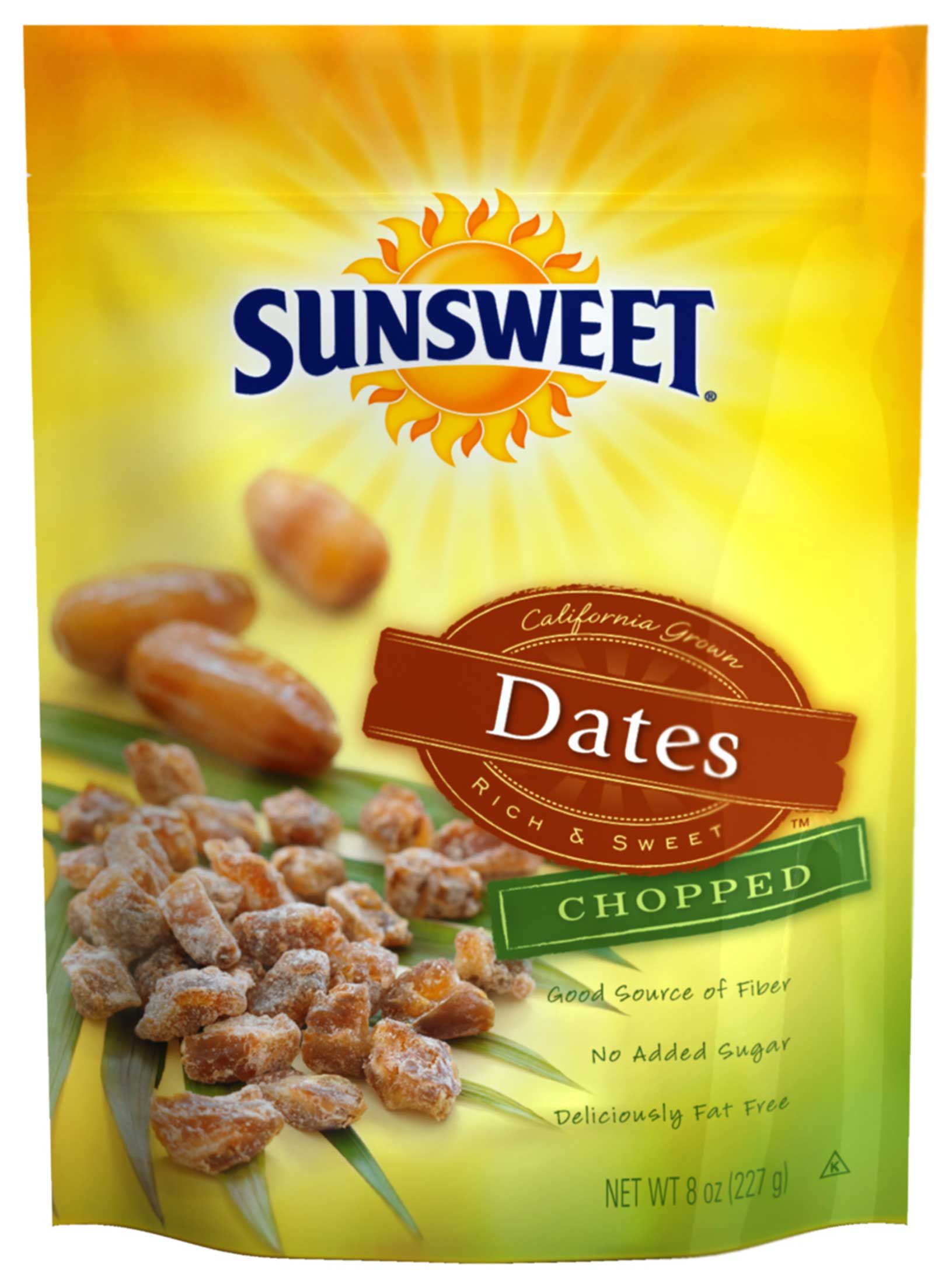 Sunsweet Chopped Dates, 8 Ounce -- 8 Per Case