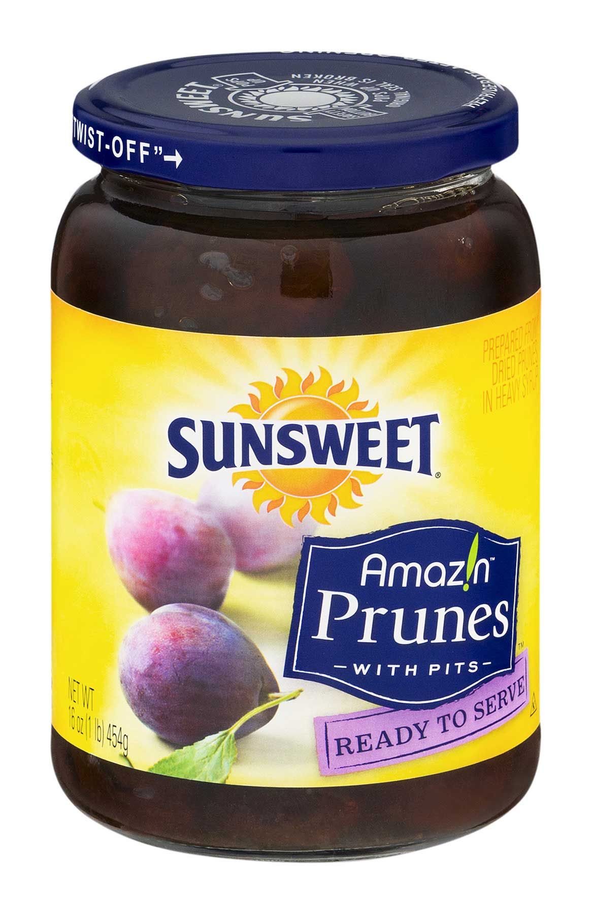 Sunsweet Cooked Prunes, 16 Ounce -- 12 Per Case