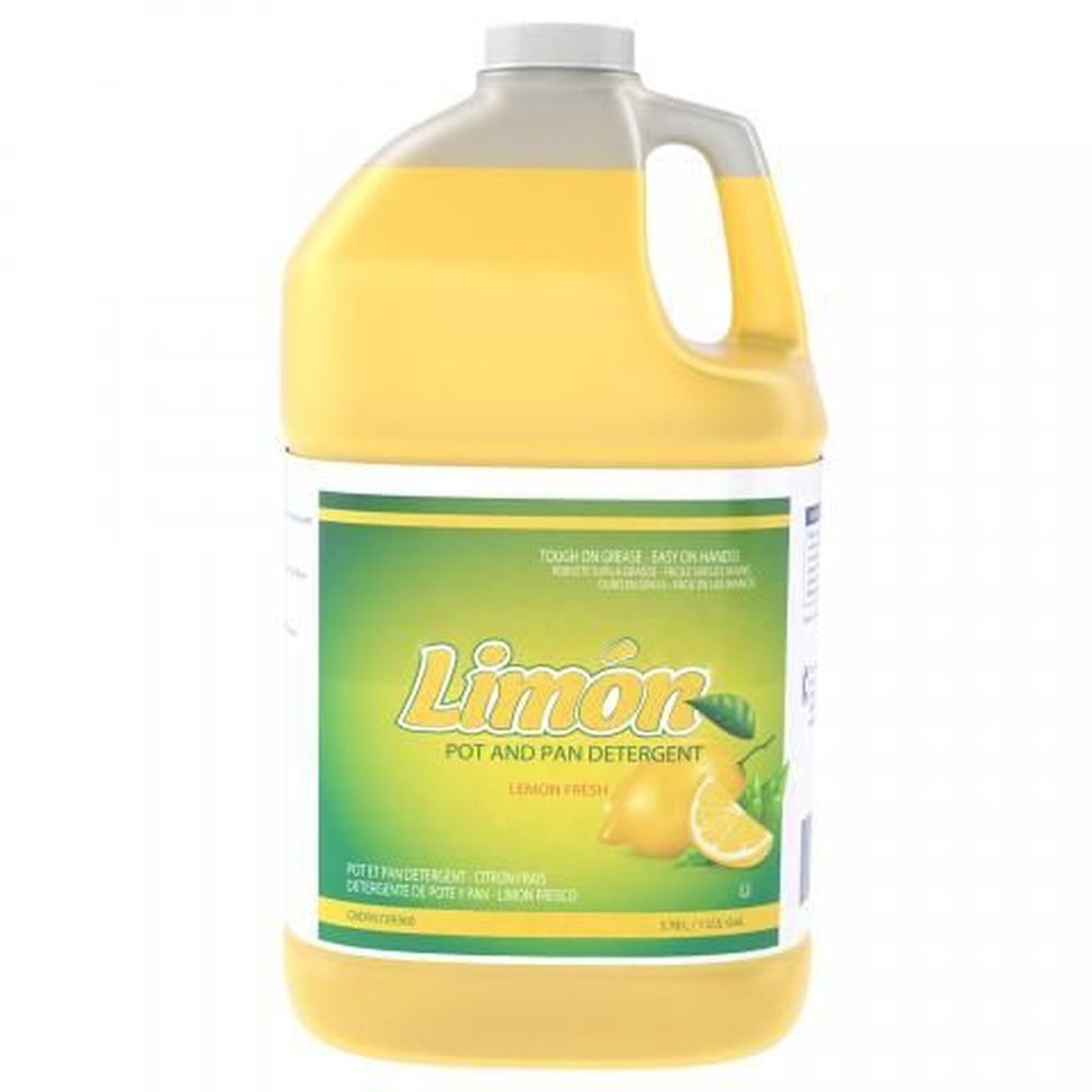 Limon Lemon Fresh Pot And Pan Detergent, 1 Gallon -- 2 Per Case
