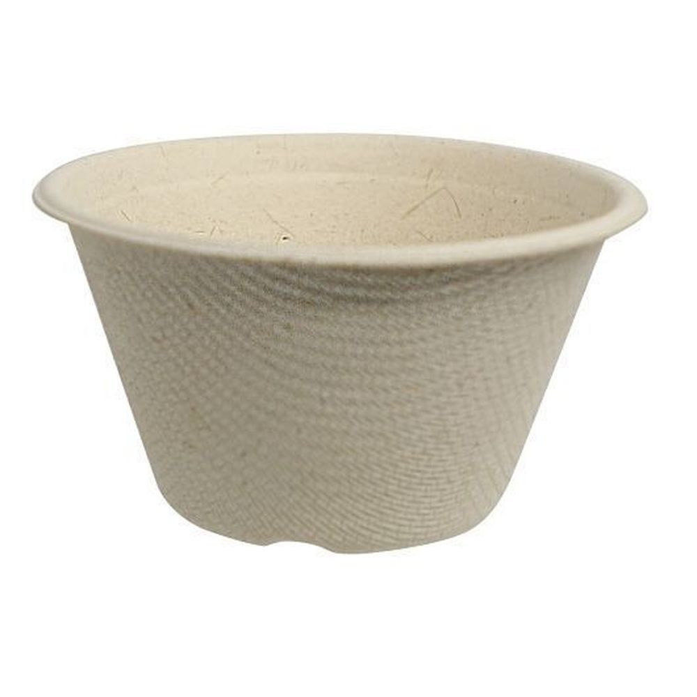 World Centric Unbleached Plant Fiber Compostable 2 Ounce Cup, 50 Count -- 40 Per Case