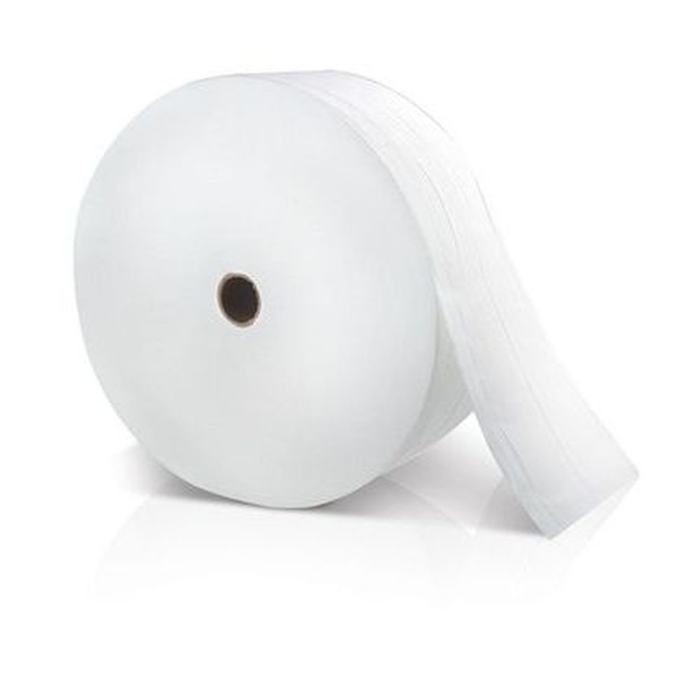 Solaris Locor White 2 Ply Jumbo Tissue Roll, 3.3 Inch X 1200 Feet -- 12 Per Case