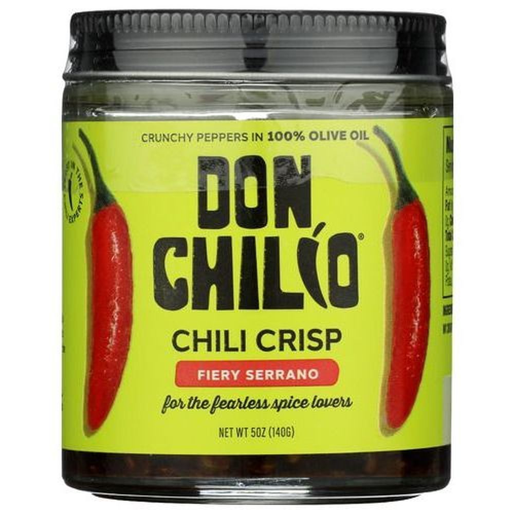 Don Chilio Fiery Serrano Chili Crisp, 5 Ounce -- 6 Per Case