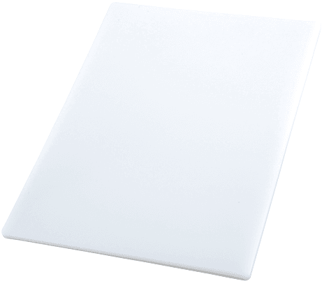 Winco White Cutting Board, 6 X 10 X 0.5 Inch -- 20 Per Case