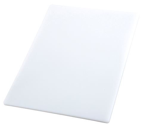 Winco White Cutting Board, 15 X 20 X 0.75 Inch -- 6 Per Case