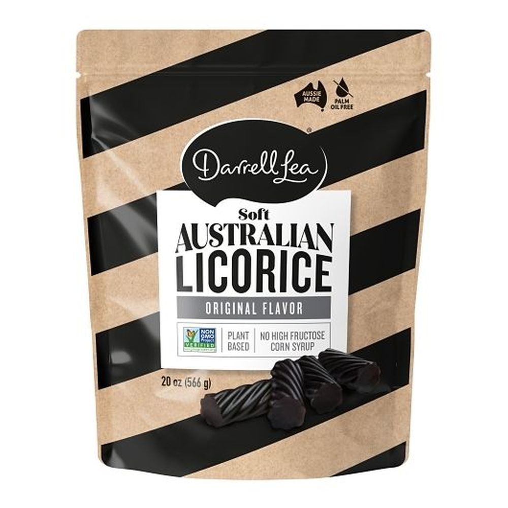 Darrell Lea Original Black Soft Eating Australian Licorice, 20 Ounce -- 10 Per Case