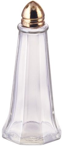 Winco Brass Top Tower Shaker, 1 Ounce -- 144 Per Case