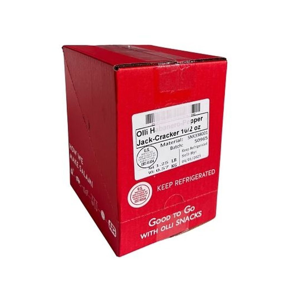 Olli Salumeria Habanero Snack Pack, 10 Count -- 10 Per Case