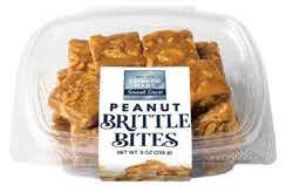 Edward Marc Peanut Brittle Bites, 5.5 Ounce -- 12 Per Case