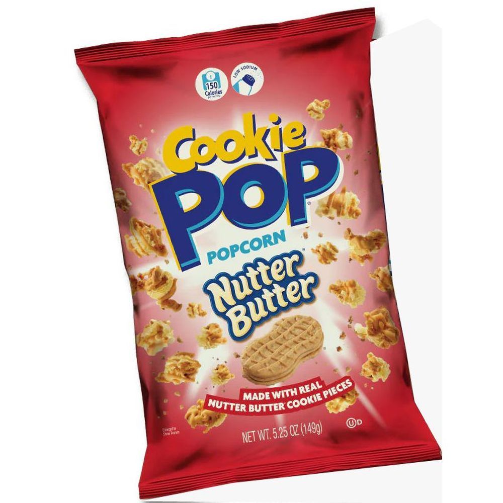 Cookie Pop Popcorn Nutter Butter Cookie Pop Popcorn, 5.25 Ounce -- 12 Per Case