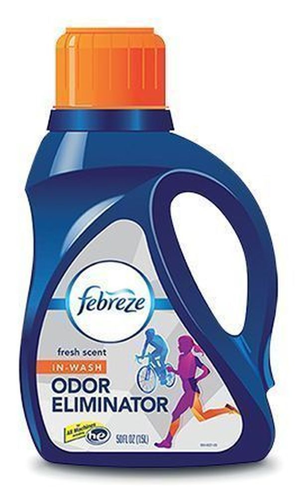 Febreze In Wash Laundry Stain Plus Odor Eliminator, 50 Fluid Ounce -- 4 Per Case