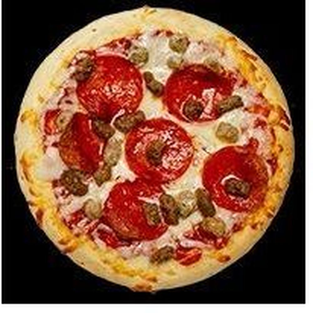 Bellarico's 7 Inch Three Meat Pizza, 24 Count