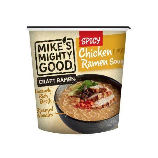 Mike's Mighty Good Spicy Chicken Ramen Soup, 1.7 Ounce -- 6 Per Case