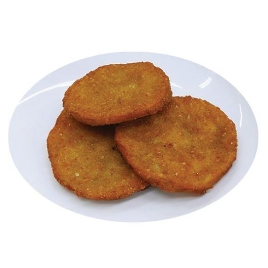 Vertullo Imports 3/8 Inch Skin On Breaded Eggplant, 5 Pound -- 2 Per Case