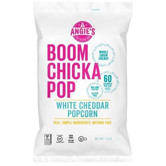 Angie's Boomchickapop White Cheddar Popcorn, 1.5 Ounce -- 12 Per Case