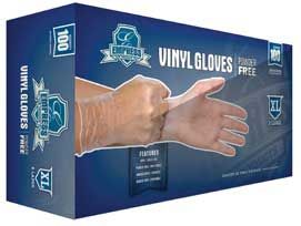 Empress Extra Large Powder Free Disposable Vinyl Gloves, 100 Count -- 10 Per Case