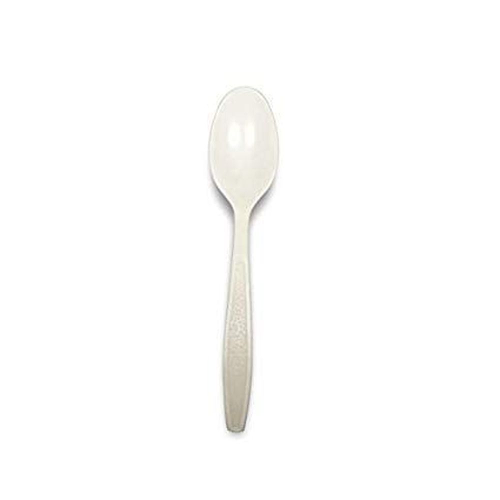 Empress Heavy Weight Polypropylene Individually Wrapped Black Teaspoon -- 1000 Per Case