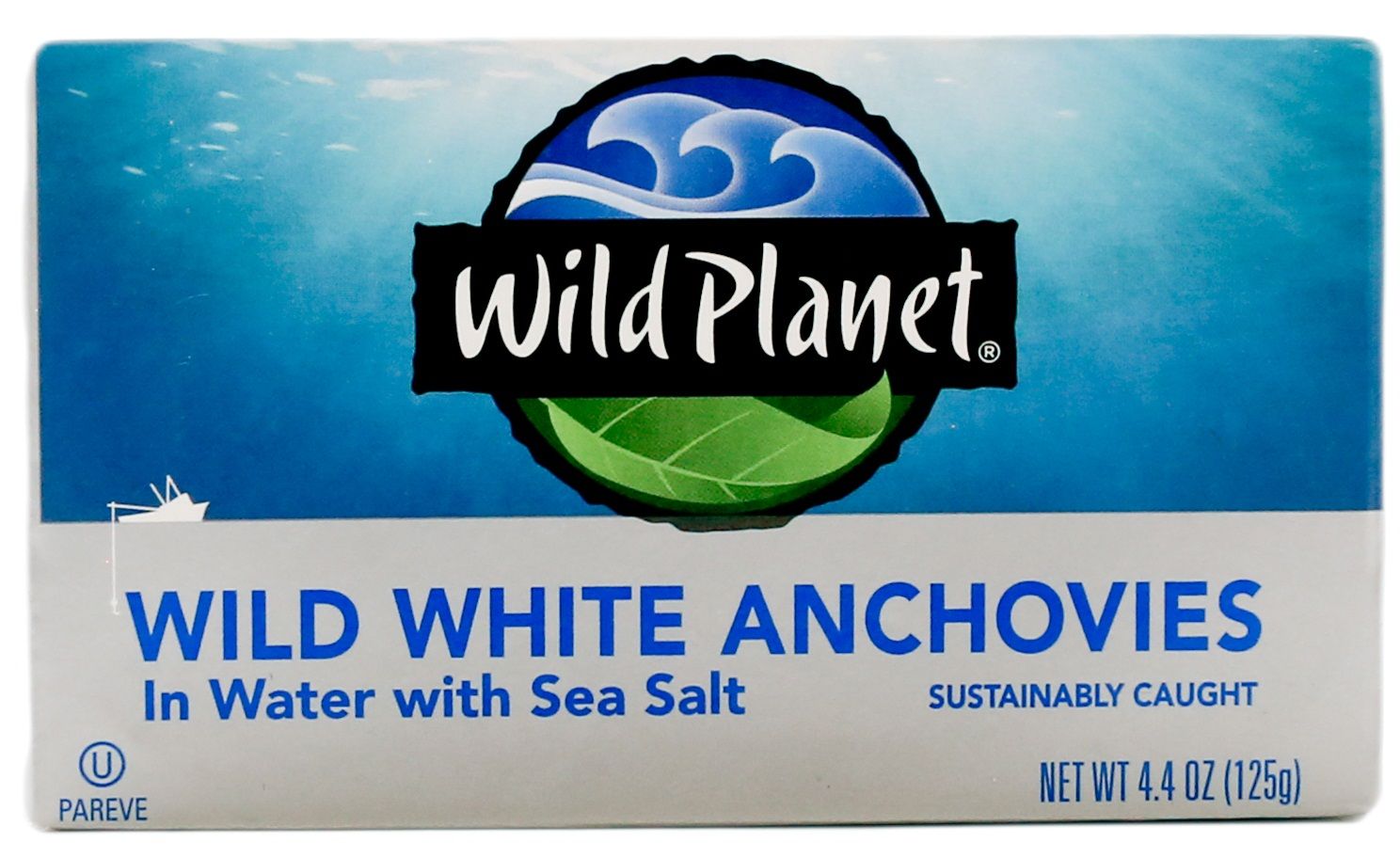 Wild Planet White Anchovies In Water, 4.375 Ounce -- 12 Per Case