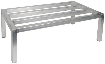 Winco Aluminum Dunnage Rack, 20 X 48 X 12 Inch -- 6 Per Case