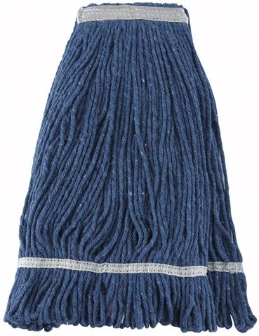 Winco Blue Yarn Loop End Mop Head, 32 Ounce -- 20 Per Case