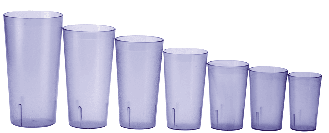 Winco Blue Tumbler, 20 Ounce -- 24 Per Case