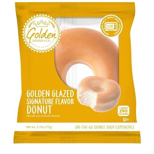 Golden Dough Signature Flavor Golden Glazed Donut, 2.7 Ounce -- 112 Per Case