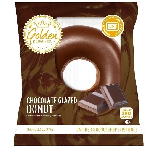 Golden Dough Chocolate Glazed Donut, 2.7 Ounce -- 112 Per Case
