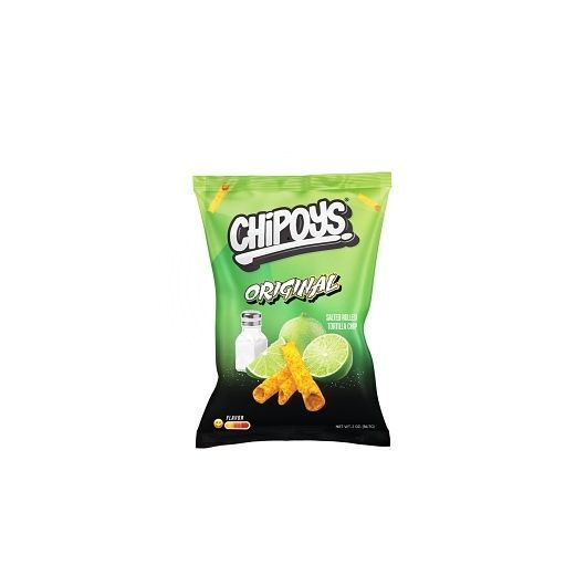 Chipoys Original Rolled Tortilla Chips, 2 Ounce -- 120 Per Case