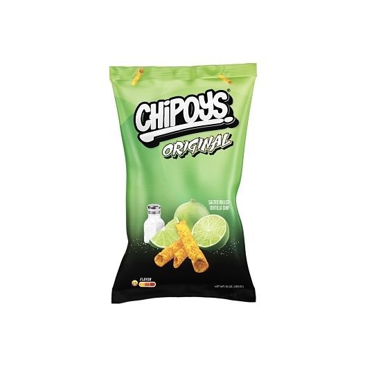 Chipoys Original Rolled Tortilla Chips, 10 Ounce -- 12 Per Case