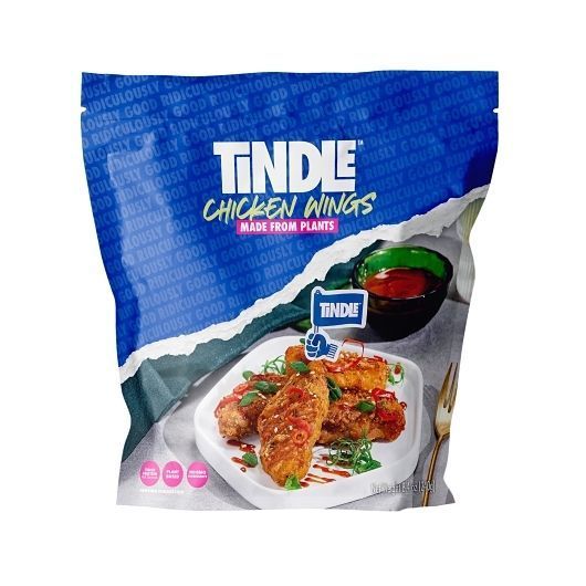 Tindle Plant Based Chicken Wing, 6 Count -- 6 Per Case