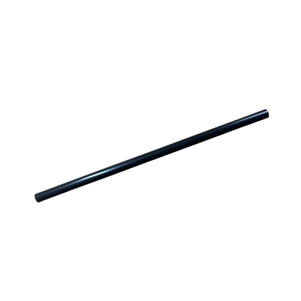 Strawfish Black Jumbo Unwrapped Biodegradable Straw, 7.75 Inch 6mm -- 5000 Per Case