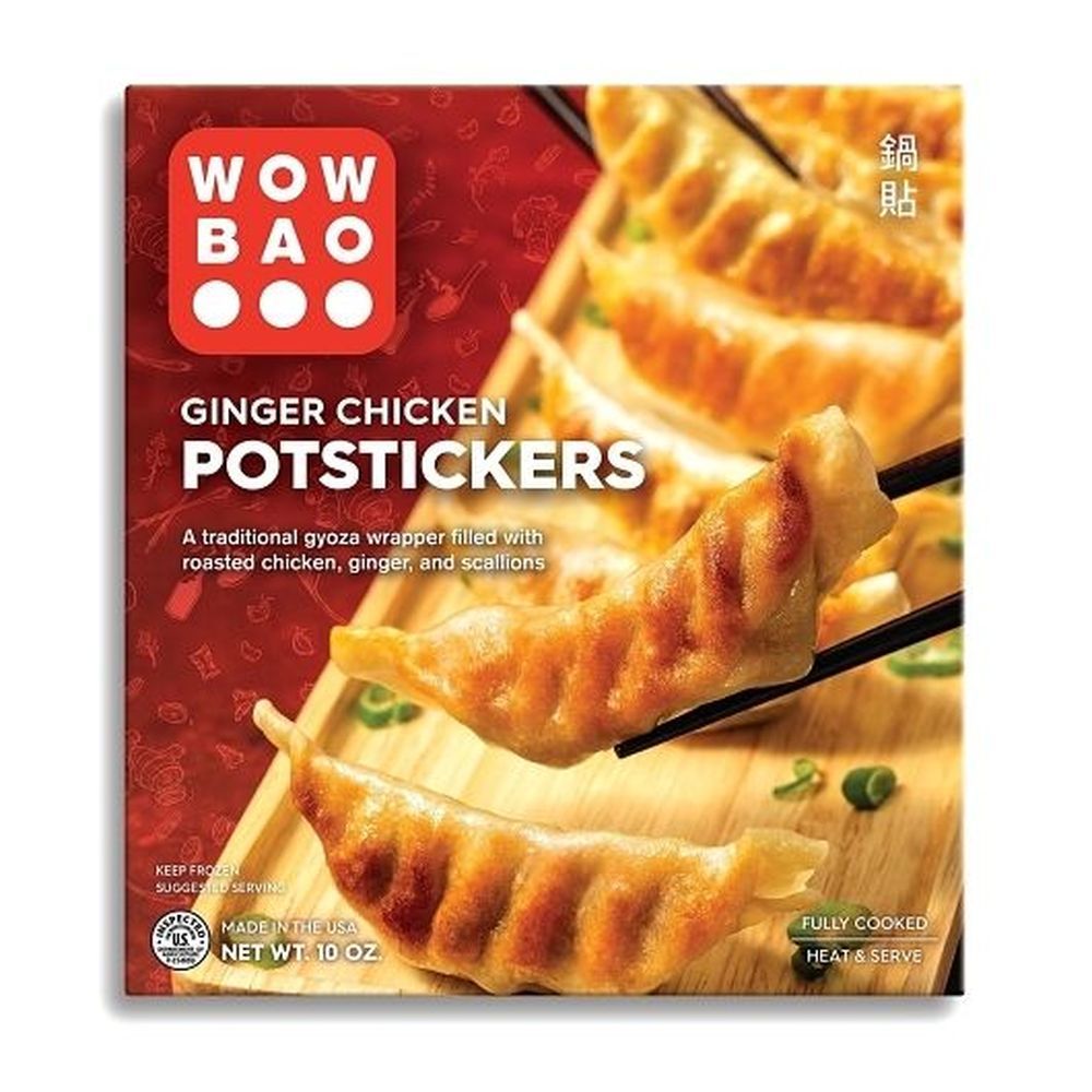 Wow Bao Ginger Chicken Potsticker, 10 Ounce -- 8 Per Case