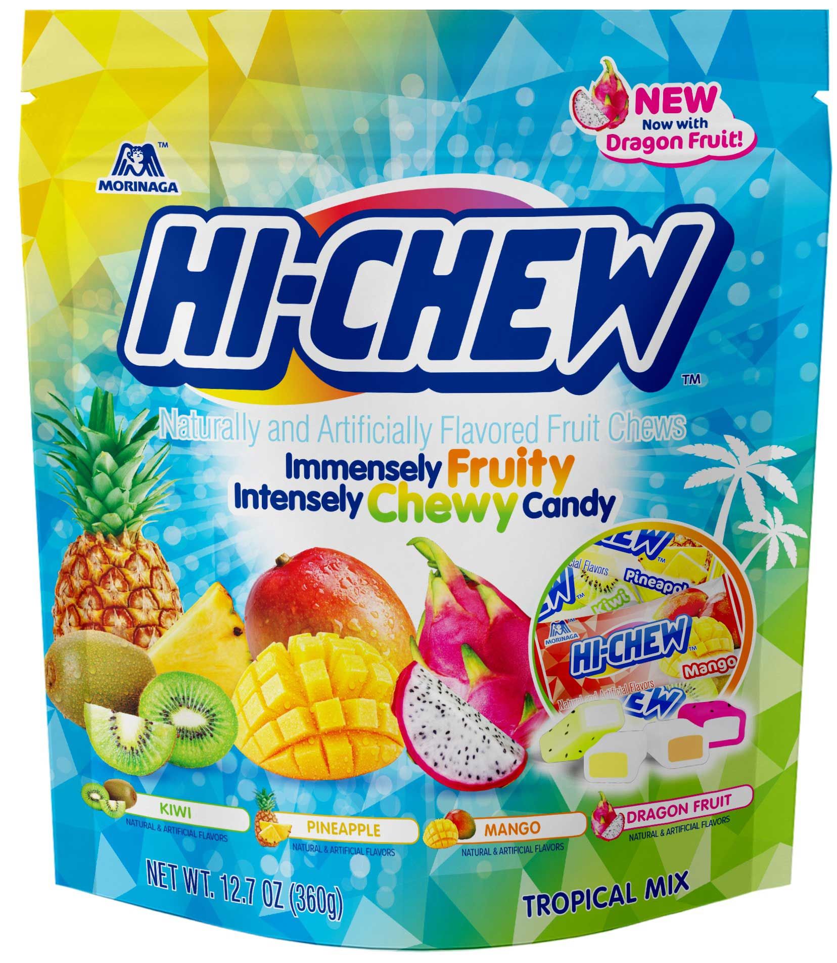 Hi-chew Tropical Mix Chewy Candy, 12.7 Ounce -- 4 Per Case