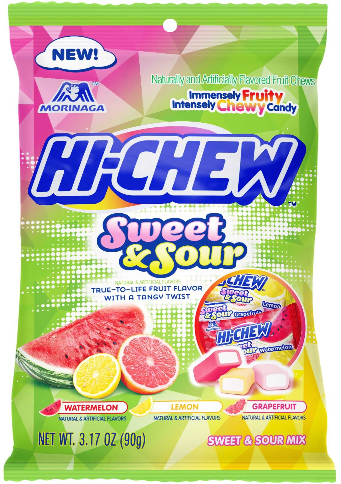 Hi-chew Sweet And Sour Mix Chewy Candy, Display, 3.17 Ounce -- 6 Per Case