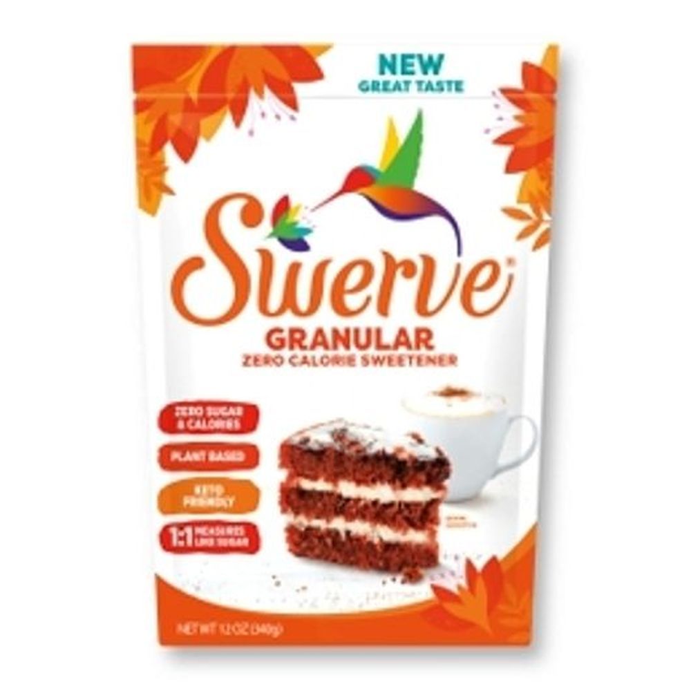 Swerve Sugar Granular Zero Calorie Sweetener, 12 Ounce -- 6 Per Case