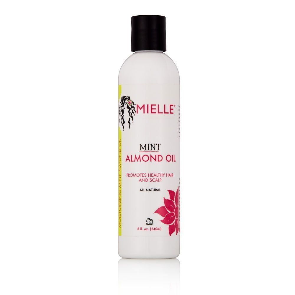 Mielle Organics Mint Almond Oil, 8 Fluid Ounce -- 6 Per Case