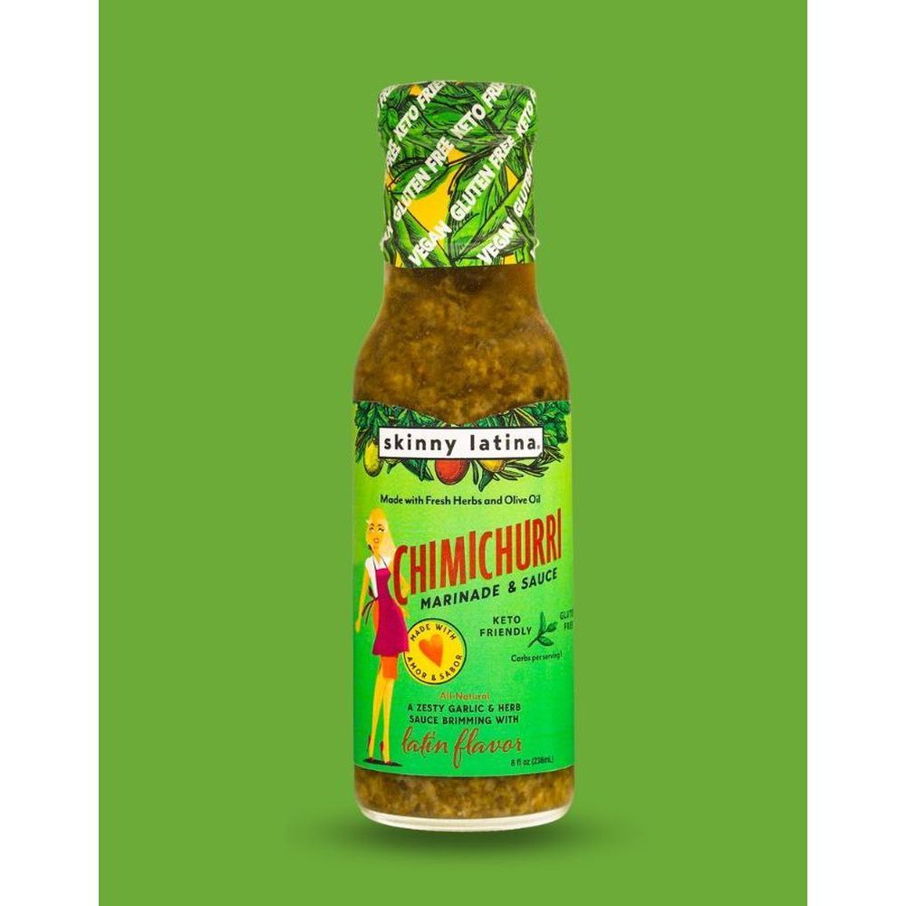 Skinny Latina Chimichurri Marinade Sauce, 8 Ounce -- 6 Per Case