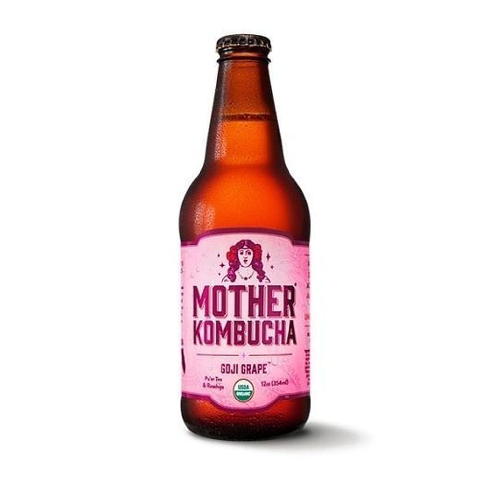 Mother Goji Grape Kombucha, 12 Ounce -- 6 Per Case