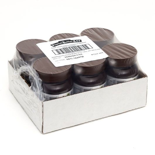 Peanut Butter & Co. Dark Chocolate Hazelnut Spread, 13 Ounce -- 6 Per Case