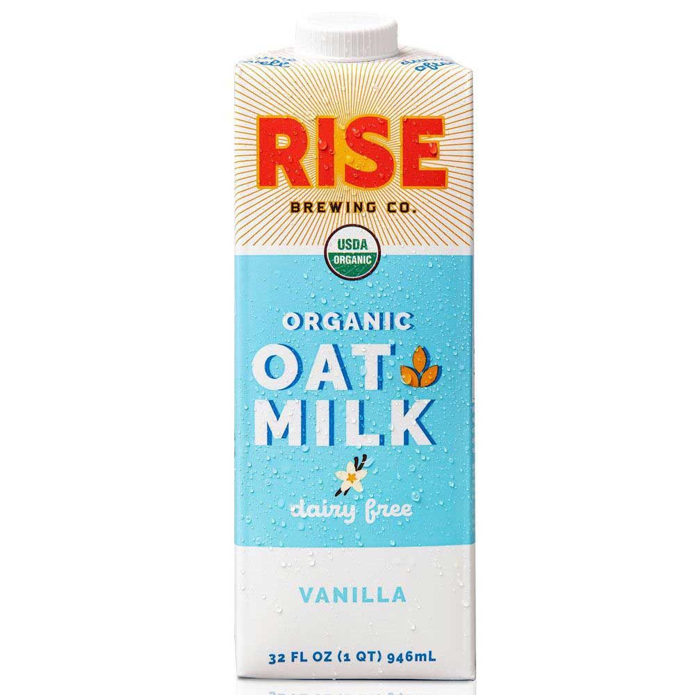 Rise Brewing Co. Organic Vanilla Oat Milk, 32 Fluid Ounce -- 6 Per Case