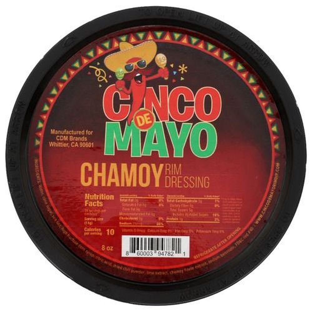 Cinco De Mayo Cocktail Rim Dressing Chamoy, 8 Ounce -- 12 Per Case