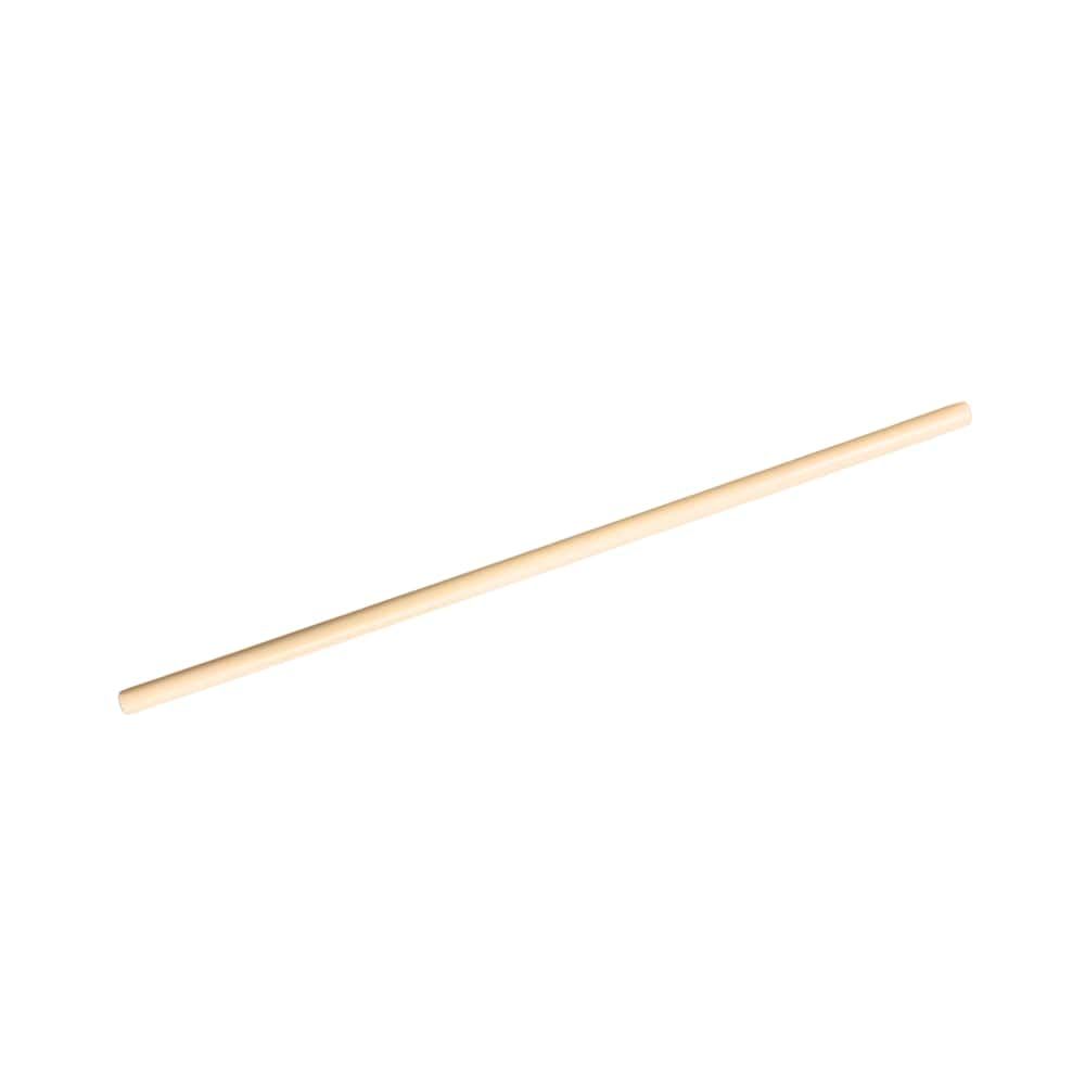 Strawfish Natural Jumbo Unwrapped Biodegradable Straw, 7.75 Inch 6mm -- 5000 Per Case
