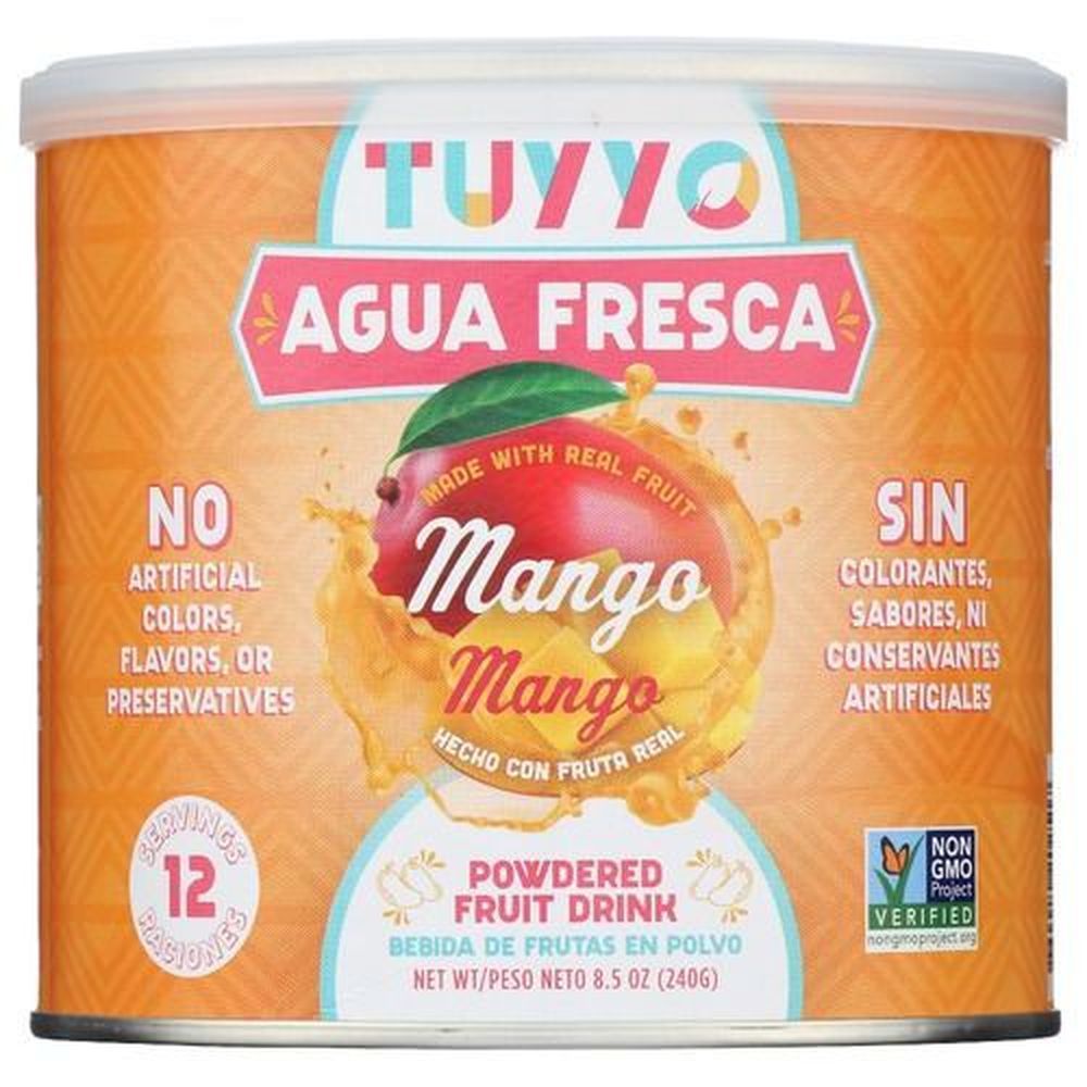 Tuyyo Agua Fresca Mango Powder Drink Mix, 8.5 Ounce -- 6 Per Case