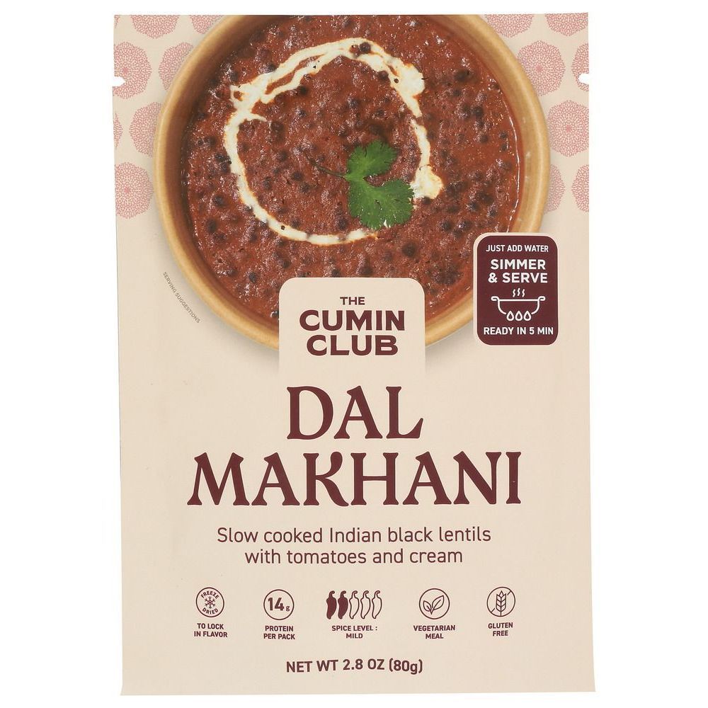 The Cumin Club Dal Makhani, 80 Gram -- 6 Per Case