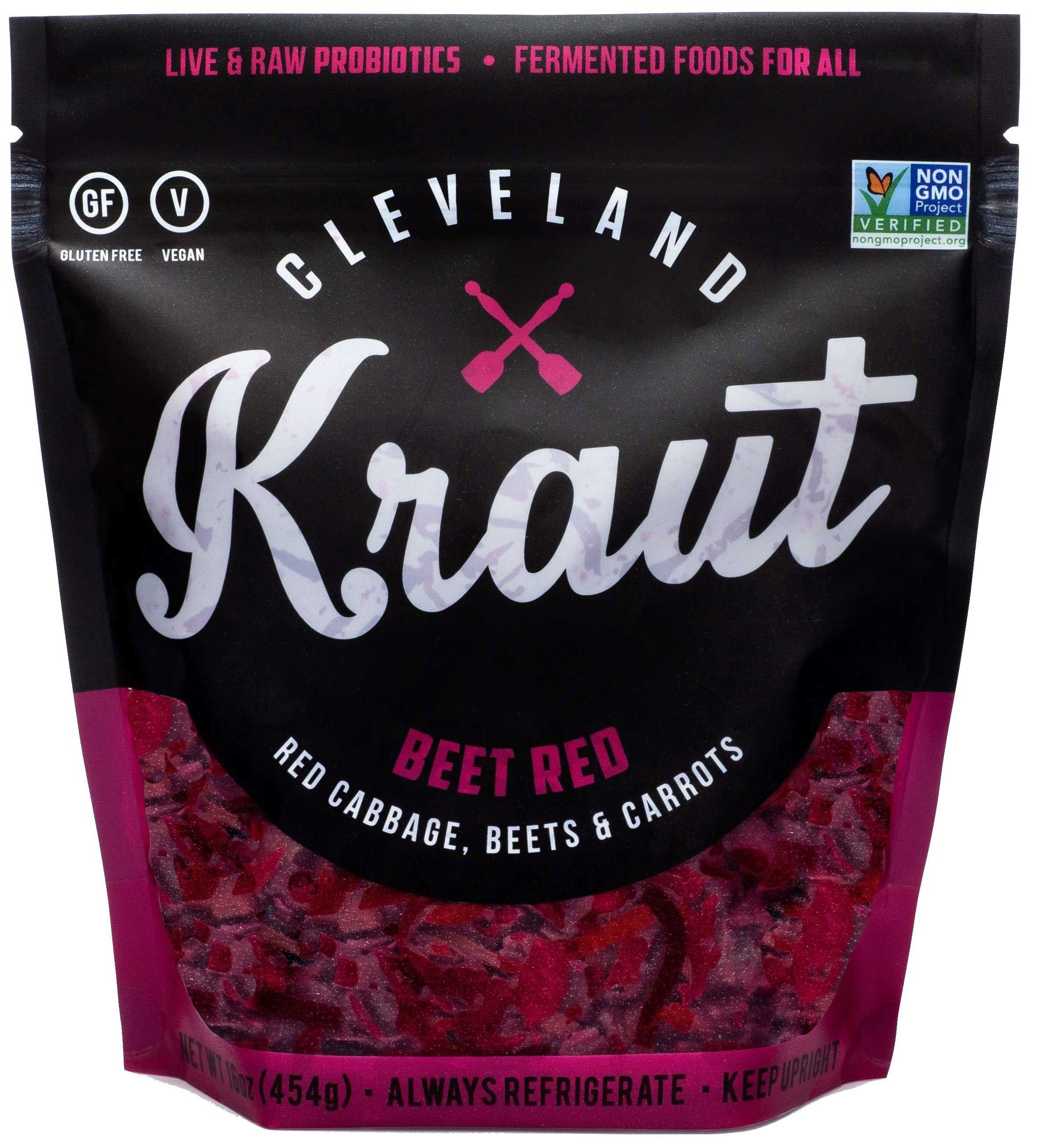 Cleveland Kraut Beet Red Sauerkraut, 16 Ounce -- 6 Per Case