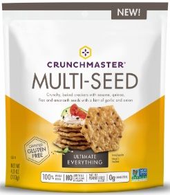 Crunchmaster Ultimate Everything Multi Seed Cracker, 4 Ounce -- 12 Per Case
