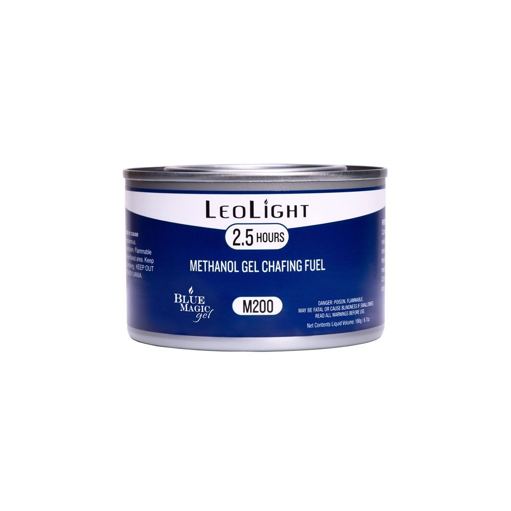 Pico Leolight 2 Hour Blue Magic Methanol Gel Chafing Fuel -- 72 Per Case