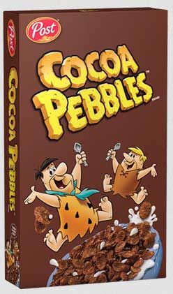 Pebbles Cocoa Pebbles Cereal, 19.5 Ounce -- 10 Per Case