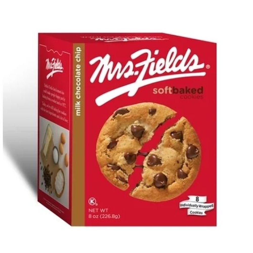 Mrs. Fields Chocolate Chip Cookies, 8 Ounce -- 12 Per Case